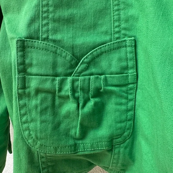 Denim & Co. Green Jacket - Picture 6 of 7